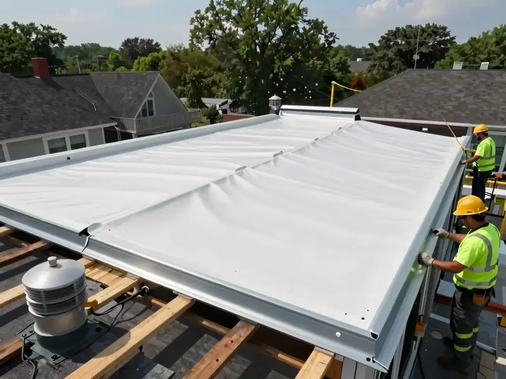 Commercial roof replacement in Daly City, CA Commercial roof replacement in Daly City, CA